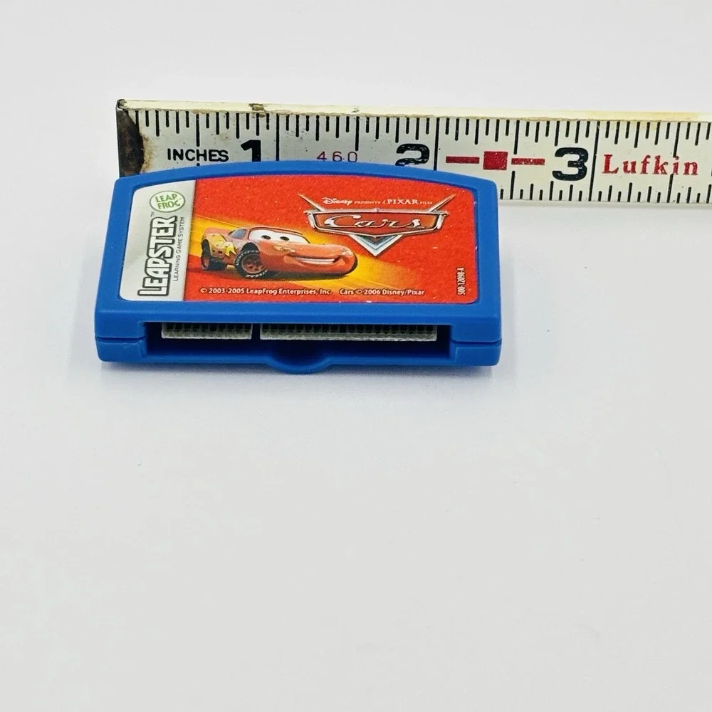 Leapfrog Leapster CARS Learning Game Pixar Disney Multiple Skill Levels